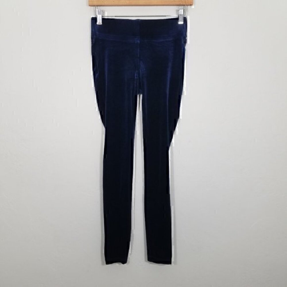 NWT LOFT Petites Velvet Legging Blue Size XXSP